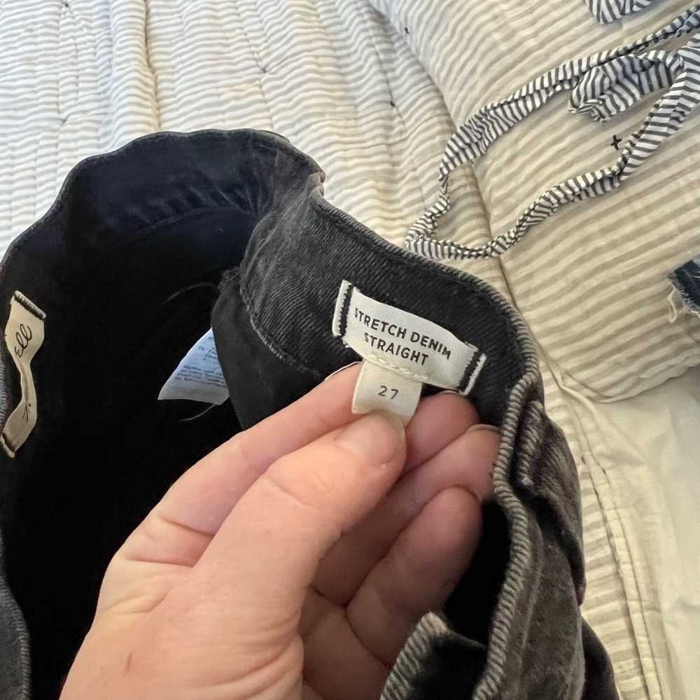 Madewell‎ black denim mini skirt - Picture 4 of 4